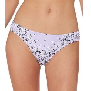Jessica Simpson LAVENDER Side Shirred Swim Bottom